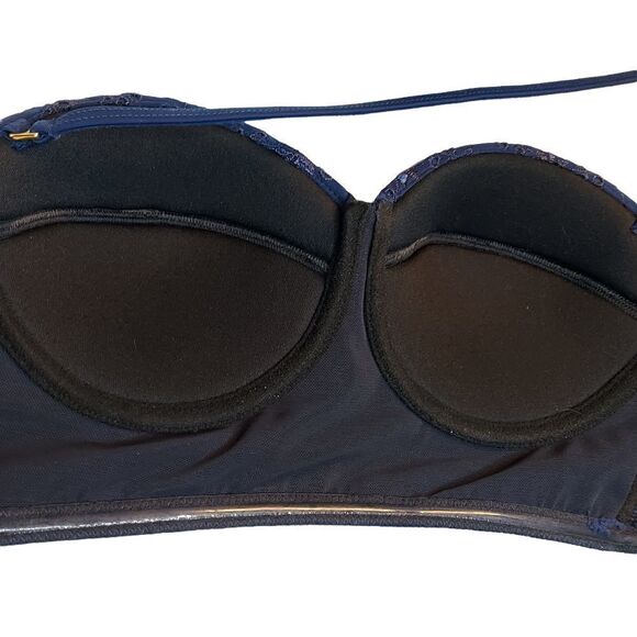 Jessica Simpson padded push up halter bra size small - Picture 3 of 6